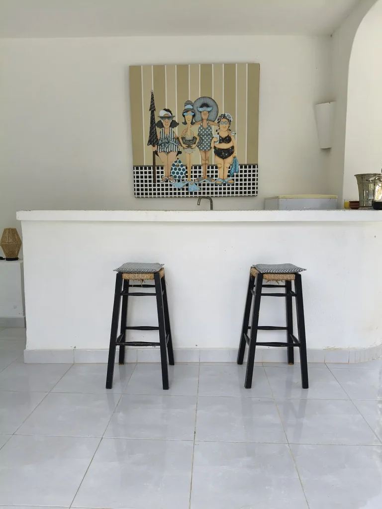 Le bar extérieur